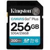 Atminties kortelė Karta pamięci kingston canvas go plus sdg4/256gb (256gb; class u3, v30; karta pamięci)