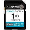 Atminties kortelė Kingston Karta sd 1tb canvas go plus 200/mb/s c10 u3 v30