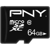 Atminties kortelė PNY Karta microsdhc 64gb p-sdu64g10ppl-ge