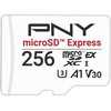 PNY Micro SD Express atminties kortelė 256GB P-SDU256P31880EXP-GE