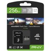 PNY „Micro SDXC“ atminties kortelė 256 GB p-sdu256v32100pro-ge
