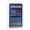 Atminties kortelė Samsung PRO Ultimate SDXC 256GB UHS-I U3 [Rašymas 130MB/s Skaitymas 200MB/s] su skaitytuvu