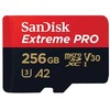 Atminties kortelė Sandisk extreme pro microsdxc 256gb 200/140 mb/s a2