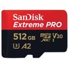 Atminties kortelė Sandisk extreme pro microsdxc 512gb 200/140 mb/s a2