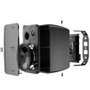 AUDAC 2 juostų stereo garsiakalbių sistema 2x40W juoda