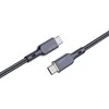 USB-C į USB-C laidas Aukey CB-KCC102, 100 W, 1.8 m (juodas)