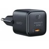 Aukey Pa-b1l juodas omnia ii mini kroviklis jungiama į tinklą 1xusb-c powerdelivery 30w 5a