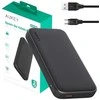 Aukey Pb-y46p powerbank 10000mah 20w 2xusb kabelis usb-c