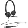 Ausinės logitech ausinės h340 usb