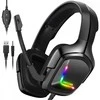 Onikuma Ausinės žaidimams K20 RGB, Juodos