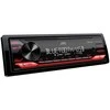 Automagnetola Automobilinė stereo sistema JVC KDX-282BT, raudona