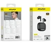 Ausinės belaidės AWEI TA19 ANC Bluetooth 6.0 TWS + doko stotelė juoda