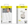 Belaidės Ausinės AWEI TA19 ANC Bluetooth 6.0 TWS + įkrovimo dėklas beige