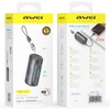 Powerbank Awei WP-117 10000mAh 22.5W 3C 2xUSB-C juodos spalvos