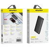 PowerBank AWEI P5K Pro 10000mAh 2xUSB juodos spalvos