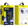 Powerbank Awei PA-107 50000mAh 22,5W PD 3xUSB juodos spalvos