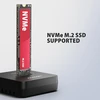 AXAGON | USB-C 10Gbps docking station for M.2 NVMe SSD | ADSA-M2C11L