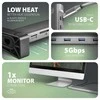 Axagon HMC-10HLS USB šakotuvas 9in1, 5Gbps, 4x USB-A, HDMI 4k/60Hz, Glan, SD/MicroSD, PD 100W, 25cm USB-C kabelis