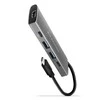 Axagon hmc-5g2 doko stotelė usb 3.2 gen 2 (3.1 gen 2) type-c pilka