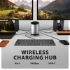 „AXAGON USB-C 10Gbps“ belaidis įkrovimo 9in1 šakotuvas | HMC-WL9