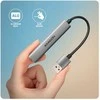 AXAGON ALU STRIP USB-A 4 prievadų šakotuvas | HUE-STA
