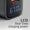 AXAGON sieninis įkroviklis 67 W, USB-A + USB-C, PD3.0/PPS/QC4+/SF | ACU-PQ67D