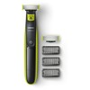 Barzdaskutė Philips Shaver QP2520/30 OneBlade Operating time (max) 45 min, Wet &amp; Dry, NiMH, Lime žalias/Pilkas