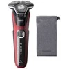 Barzdaskutė Philips SHAVER Series 5000 S5883/10 men's shaver Rotation shaver Trimmer Juodas, Raudona