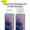Baseus kroviklis jungiama į tinklą su kablem usb-c do usb-c tzccsup-l01 super si 1c 25w juoda