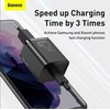 Baseus kroviklis jungiama į tinklą su kablem usb-c do usb-c tzccsup-l01 super si 1c 25w juoda