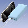 Baseus powerbank airpow 20000mah 20w (mėlyna)