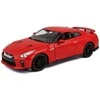 Bburago Nissan GT- R 1: 24 baltos spalvos