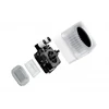 „Be Quiet! Light Loop IO LCD“ 240 mm, balta