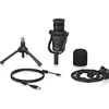 „Behringer D2 Podcast Pro“ – skaitymo/vokalo mikrofonas su XLR/USB jungtimi