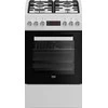 Beko FSE52323DWD viryklė Laisvai pastatoma viryklė Elektrinė dujinė Baltas