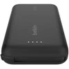 Belkin 10 000 mAh 20W įmontuotas kabelis USB-C juoda