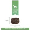 BEMO Cold Pressed Grass Fed ėriena – sausa šunų maista – 1kg