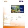 BenQ Monitorius 55 cali sl5504 4k 1200:1/3840x2160/hdmi
