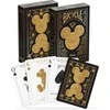 Bicycle Disney Mickey Mouse kortos (juodos ir auksinės)