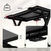 Gaming Desk Huzaro Hero 2.4 RGB Juodas