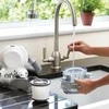 Black & Decker Akumuliatorinis dulkių siurblys pd1820l-qw juodas+decker