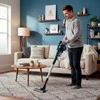 Dulkių siurblys Black &amp; Decker juodas+decker Juodas &amp; Decker BXVMS602E Upright vacuum cleaner Juodas, Mėlyna