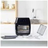 Black &amp; Decker Gruzdintuvė su piekarnikiem juodas+decker air fryer bxafo1200e (1700w)