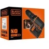 Black &amp; Decker Suktuvas - gręžtuvas 18v bdcdc18-qw juodas+decker