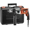 Black &amp; Decker Smūginis grąžtas juodas + decker kr1102k-qs