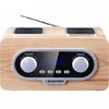Blaupunkt Nešiojamas FM PLL SD/USB/AUX radijas su baterija ir laikrodžiu