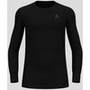 Odlo BL TOP crew neck l/s ACTIVE WARM ECO men's T-shirt, dydis M, juodas