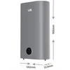 LIN LIFVD1SMGY 80L UNIVERSAL pilkas elektrinis vandens šildytuvas su „Wi-Fi“