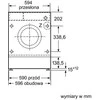 Bosch Integruota skalbimo masina wiw24342eu