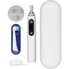 Braun oral-b io6 serijos elektrinis dantų šepetėlis baltas